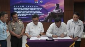 KPK Serahkan Aset Rampasan Rp3,52 Miliar ke Lemhannas