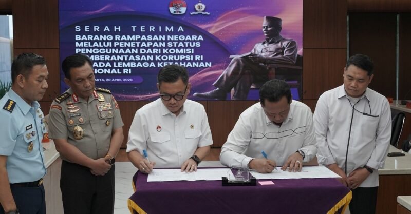 KPK Serahkan Aset Rampasan Rp3,52 Miliar ke Lemhannas